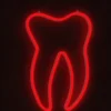 Neonzahn, hängend, rot